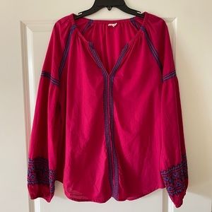 Tall gap blouse